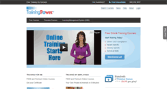 Desktop Screenshot of freetrainingpower.com